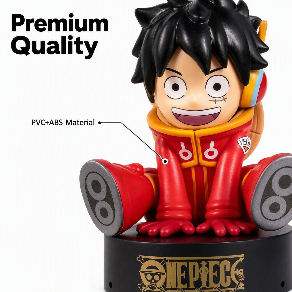 One Piece Monkey D. Luffy & Crew Surprise Blind Box Figure, Q Version Aroma Diffuser Figurine, PVC ABS Collectible Desktop Ornament, Anime Fan Collectible Gift For One Piece Lovers