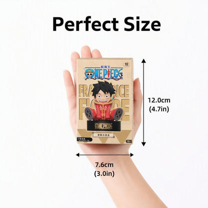 One Piece Monkey D. Luffy & Crew Surprise Blind Box Figure, Q Version Aroma Diffuser Figurine, PVC ABS Collectible Desktop Ornament, Anime Fan Collectible Gift For One Piece Lovers