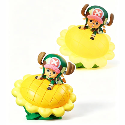 One Piece Tony Tony Chopper Blind Box Night Light Cute Anime Figure Bedside Lamp Collectible Statue Decorative LED Nightlight Surprise Toy Gift For Anime Fans
