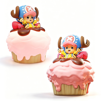 One Piece Tony Tony Chopper Blind Box Night Light Cute Anime Figure Bedside Lamp Collectible Statue Decorative LED Nightlight Surprise Toy Gift For Anime Fans