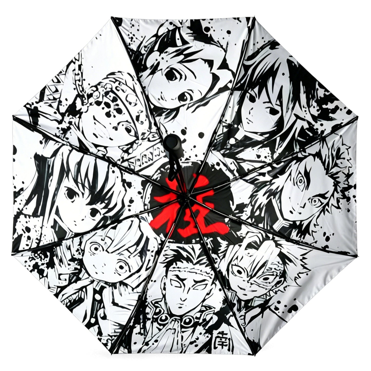 Demon Slayer Hashira Characters Automatic Folding Umbrella Windproof Rain Sun Protection Portable Compact Anime Umbrella For Fans Multiple Styles Available