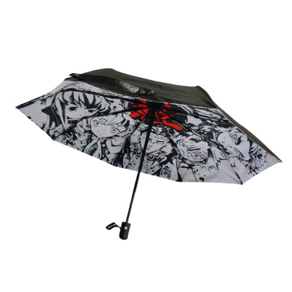 Demon Slayer Hashira Characters Automatic Folding Umbrella Windproof Rain Sun Protection Portable Compact Anime Umbrella For Fans Multiple Styles Available