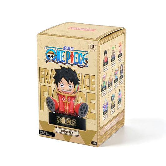 One Piece Monkey D. Luffy & Crew Surprise Blind Box Figure, Q Version Aroma Diffuser Figurine, PVC ABS Collectible Desktop Ornament, Anime Fan Collectible Gift For One Piece Lovers