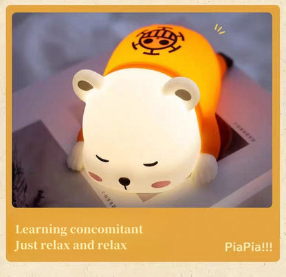 Bepo soft silicon night light warm accompany every night