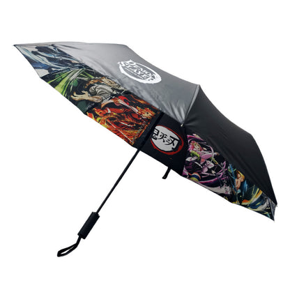 Demon Slayer Hashira Characters Automatic Folding Umbrella Windproof Rain Sun Protection Portable Compact Anime Umbrella For Fans Multiple Styles Available