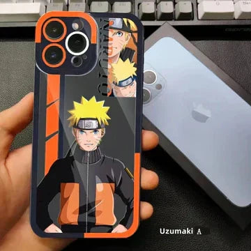 Itachi/Gaara Android silicone crash-resistant phone case(11th to 17th Generation Pro Max)