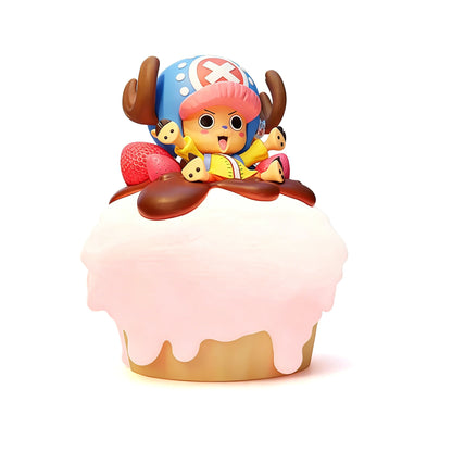 One Piece Tony Tony Chopper Blind Box Night Light Cute Anime Figure Bedside Lamp Collectible Statue Decorative LED Nightlight Surprise Toy Gift For Anime Fans