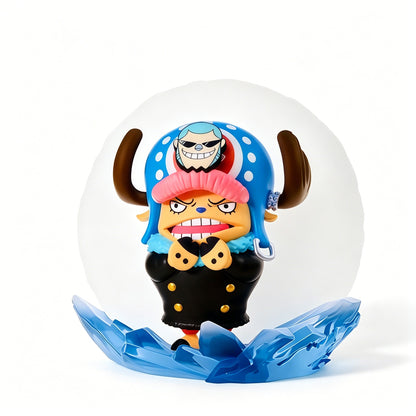 One Piece Tony Tony Chopper Blind Box Night Light Cute Anime Figure Bedside Lamp Collectible Statue Decorative LED Nightlight Surprise Toy Gift For Anime Fans