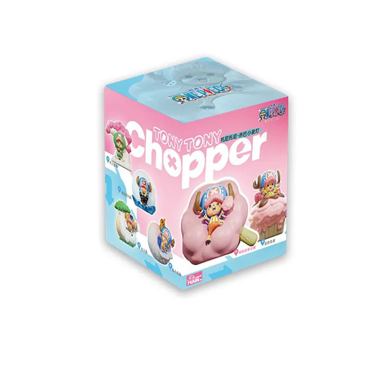 One Piece Tony Tony Chopper Blind Box Night Light Cute Anime Figure Bedside Lamp Collectible Statue Decorative LED Nightlight Surprise Toy Gift For Anime Fans