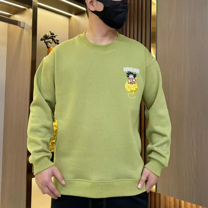 Son Goku Vintage crewneck hoodie - Revisit classic anime style