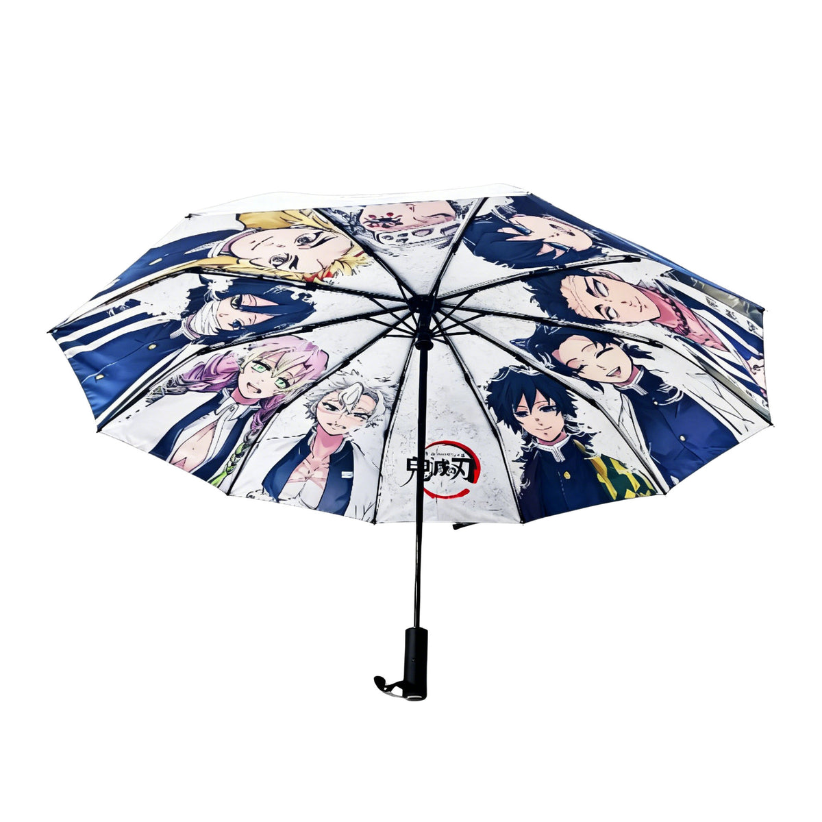 Demon Slayer Hashira Characters Automatic Folding Umbrella Windproof Rain Sun Protection Portable Compact Anime Umbrella For Fans Multiple Styles Available